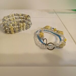 Four Stretchy bracelets
